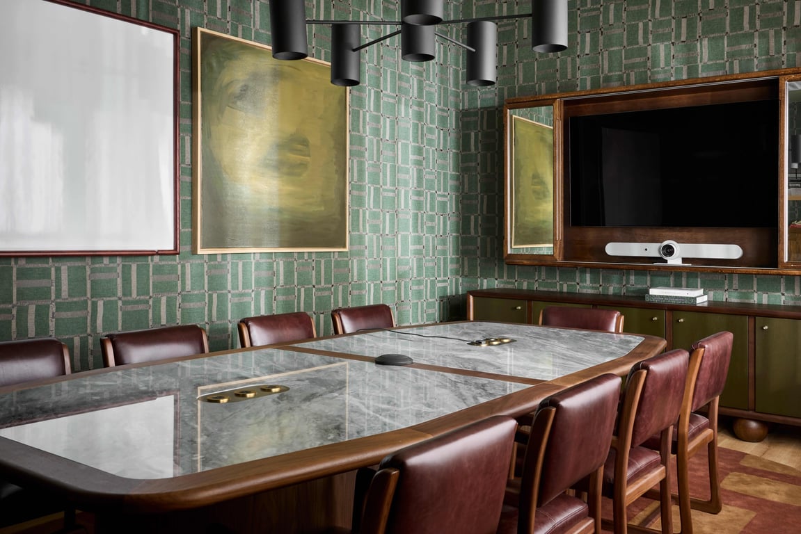 An interior shot of Knickerbocker Room