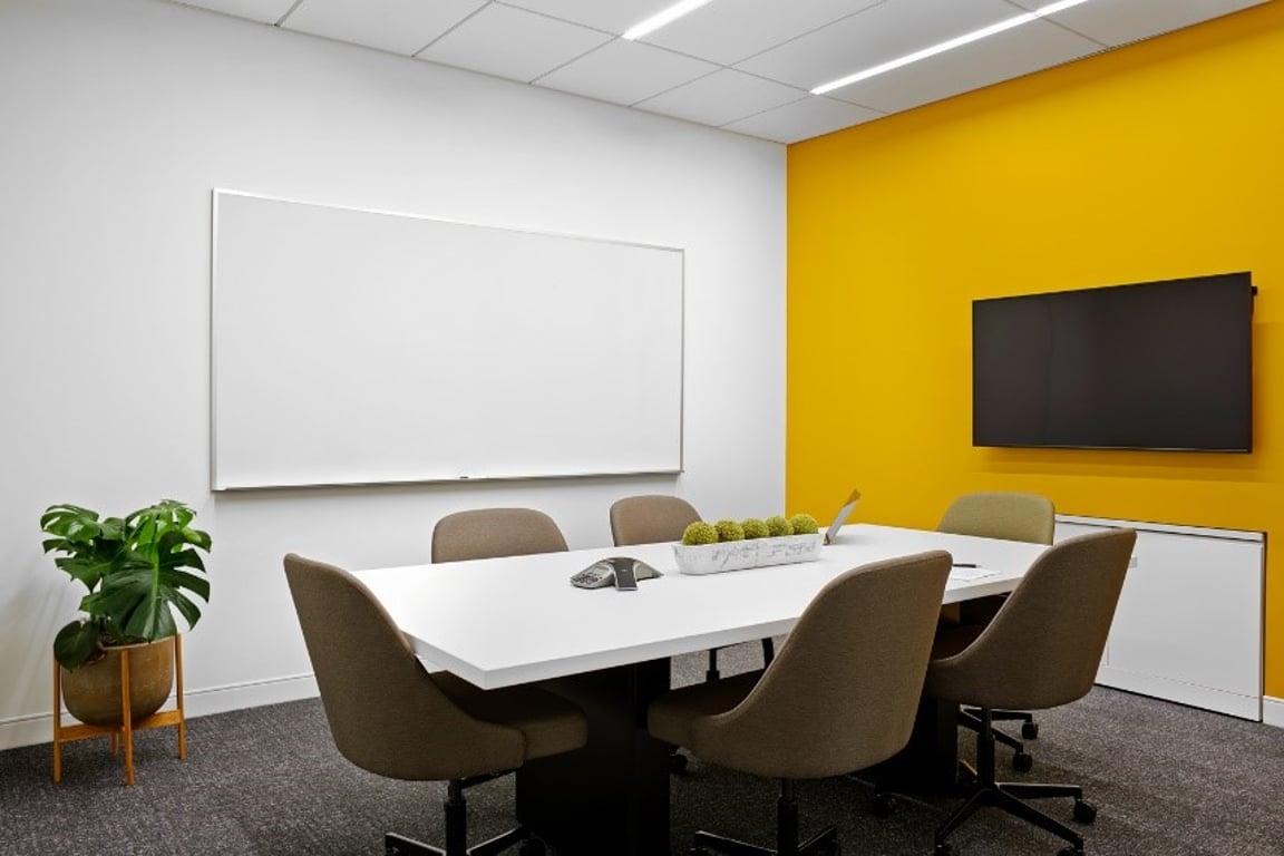 An interior shot of Livingston Meeting Room - up to 6 people