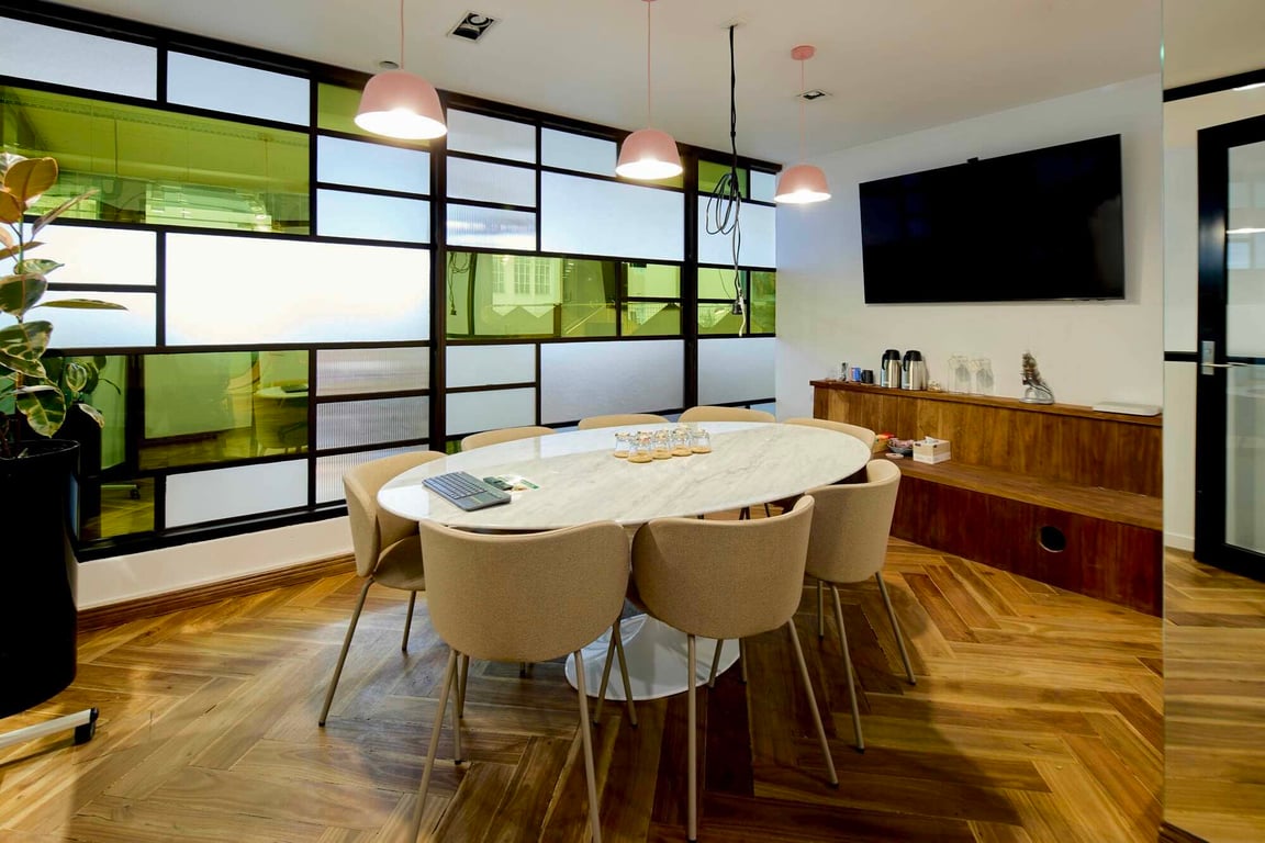 An interior shot of The Salon