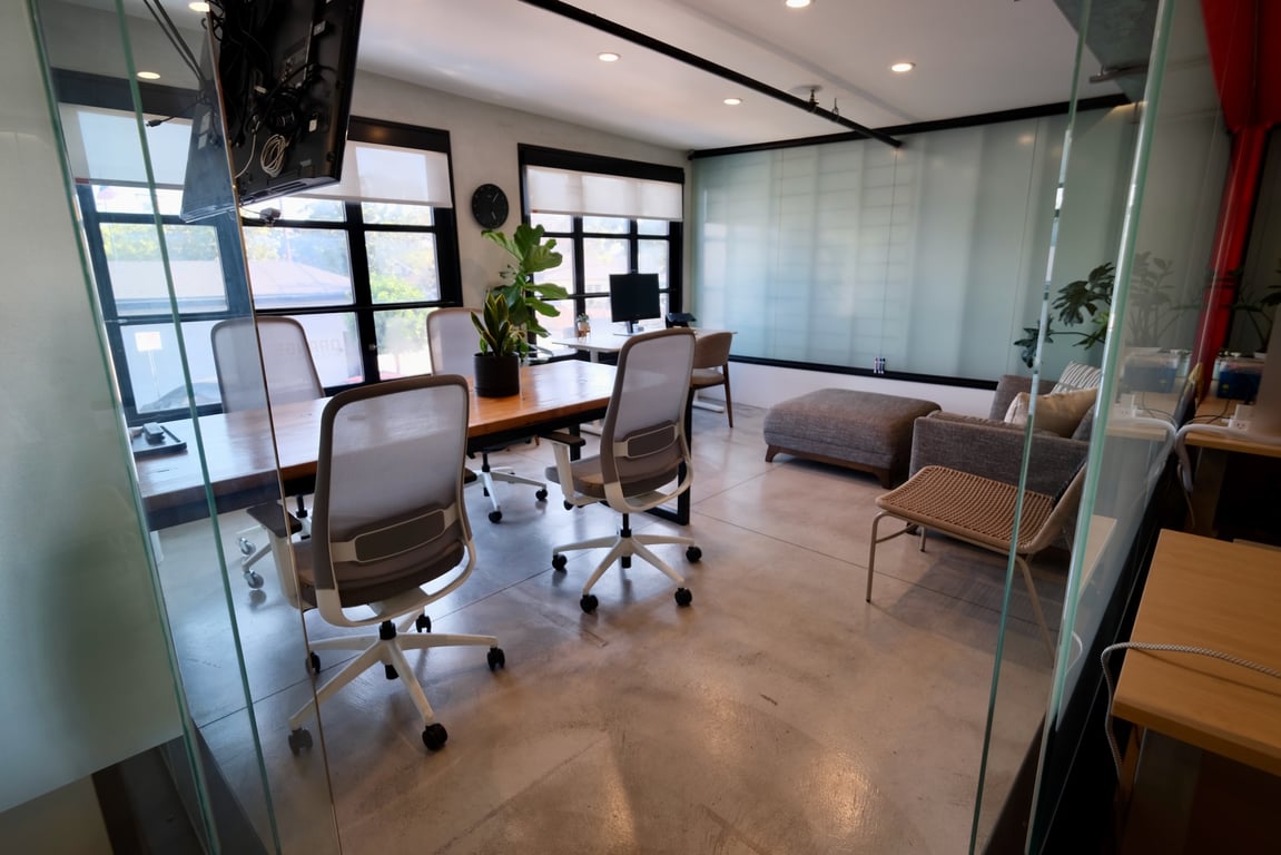 An interior shot of Meeting Room