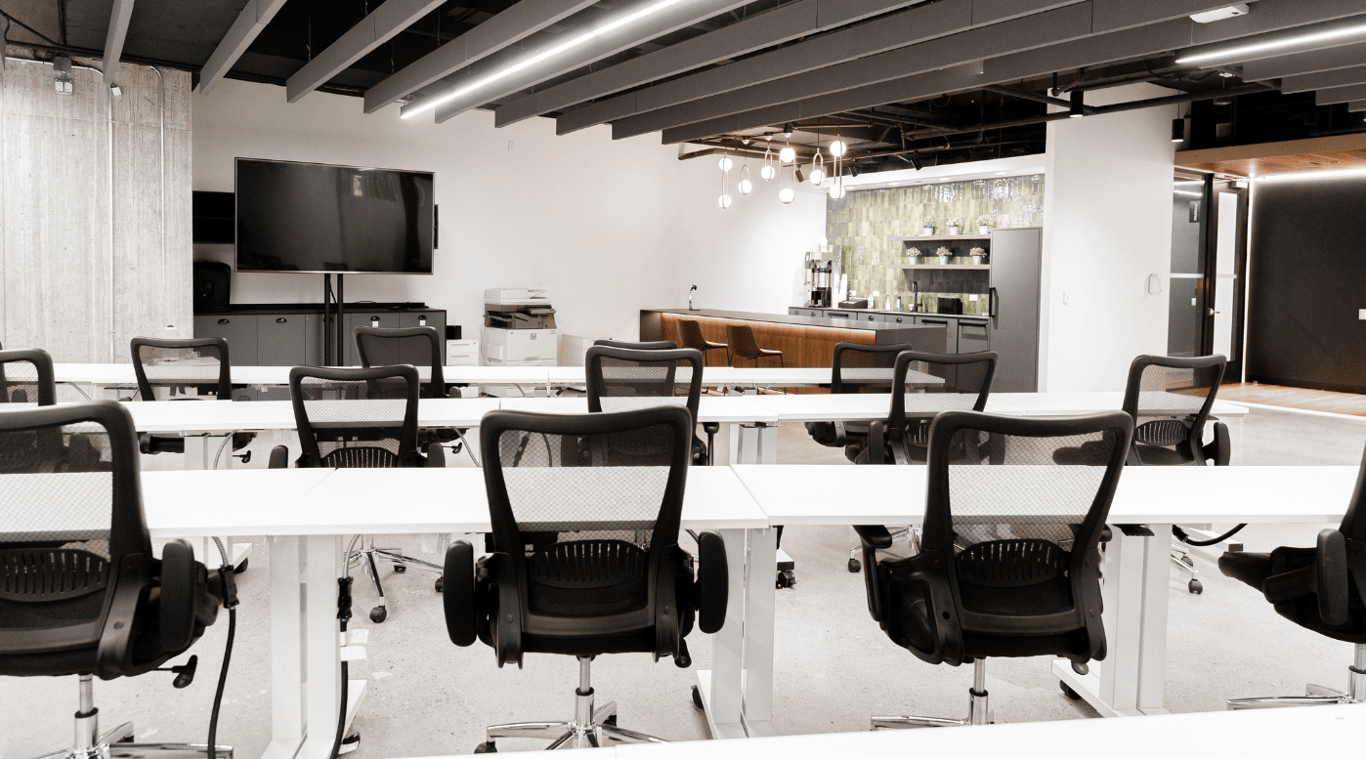 An interior shot of Suite 206
