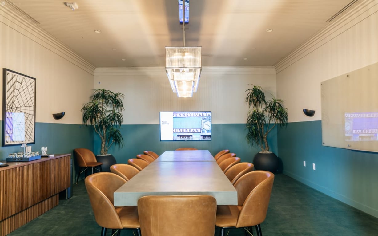 An interior shot of Market Conference Room