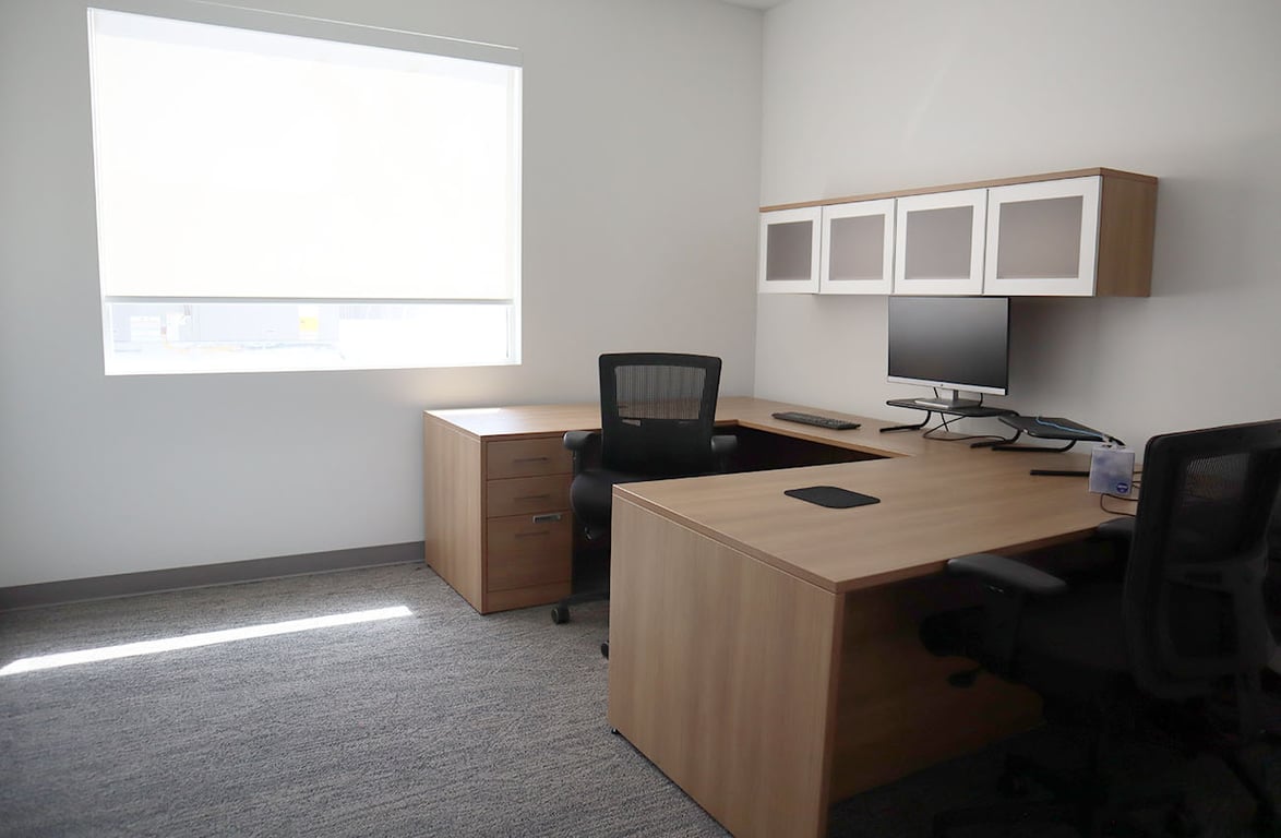 An interior shot of Private Office B