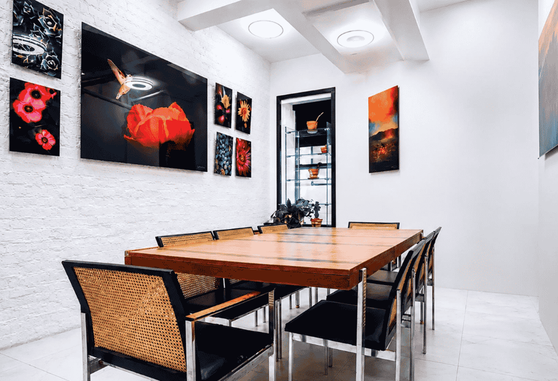 An interior shot of 1HomeOffice Inspired Space