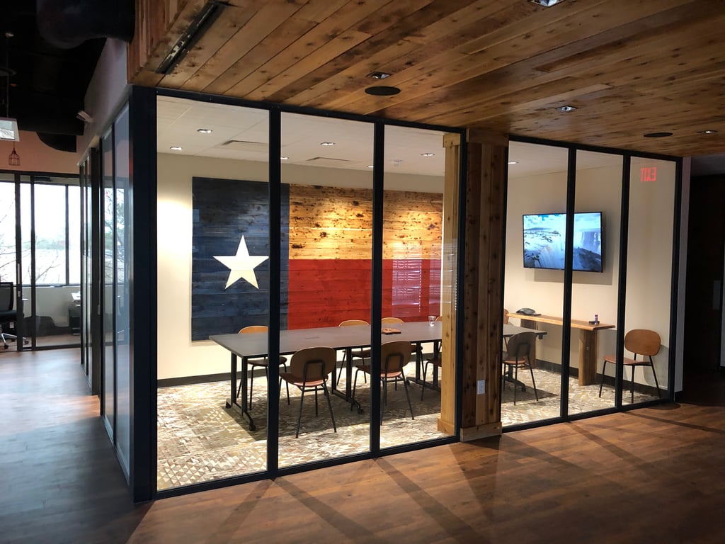 An interior shot of Ranch Office