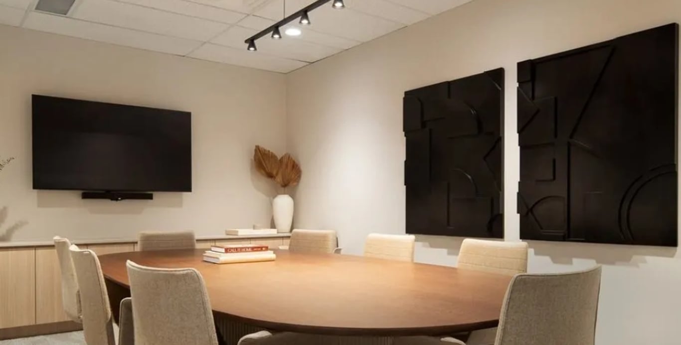 An interior shot of 6 Person Meeting Room - Lakelands Meeting Room