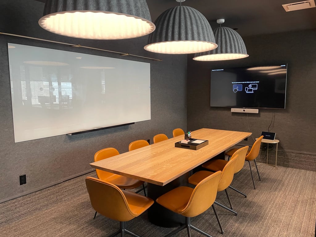 An interior shot of Conference 15-B