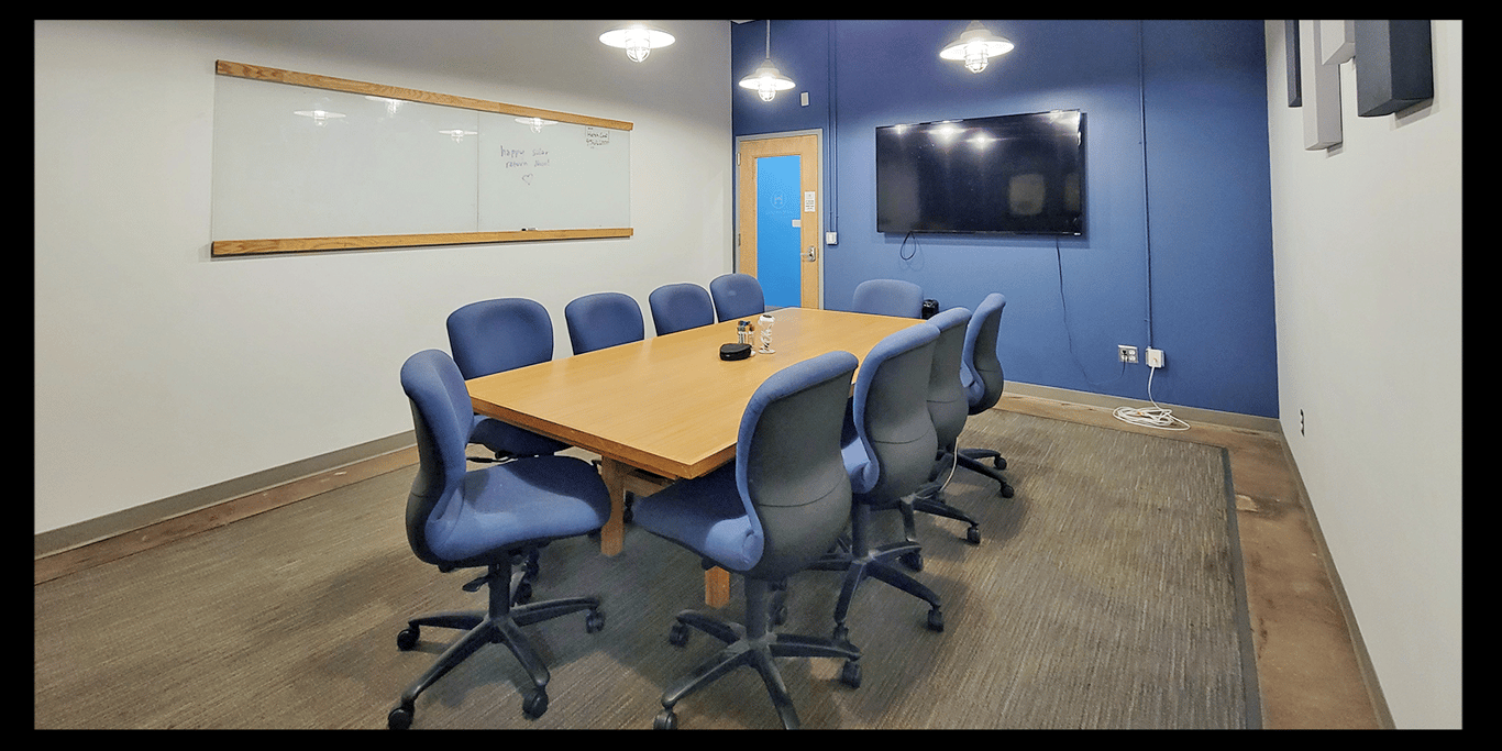 An interior shot of Room 1