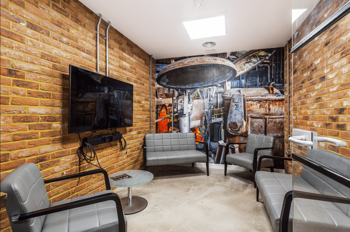 An interior shot of Forge