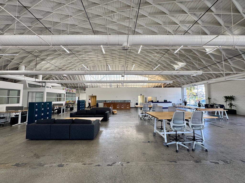 An interior shot of BLANKSPACES Santa Monica - Colorado Ave