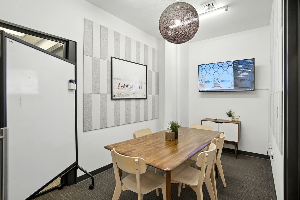 An interior shot of Wild Horses Room