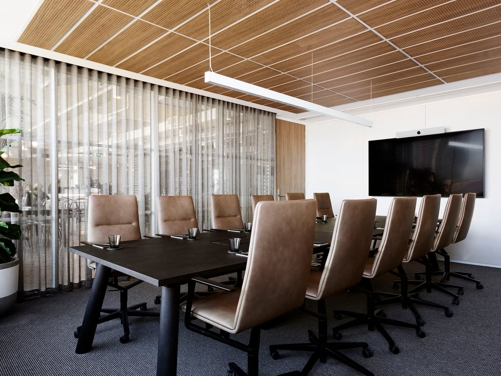 An interior shot of Boardroom