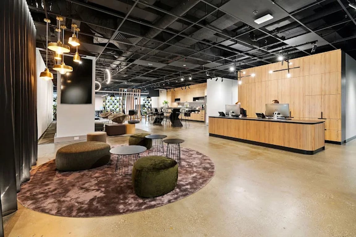 An interior shot of CorporateCubes - Bourke Street
