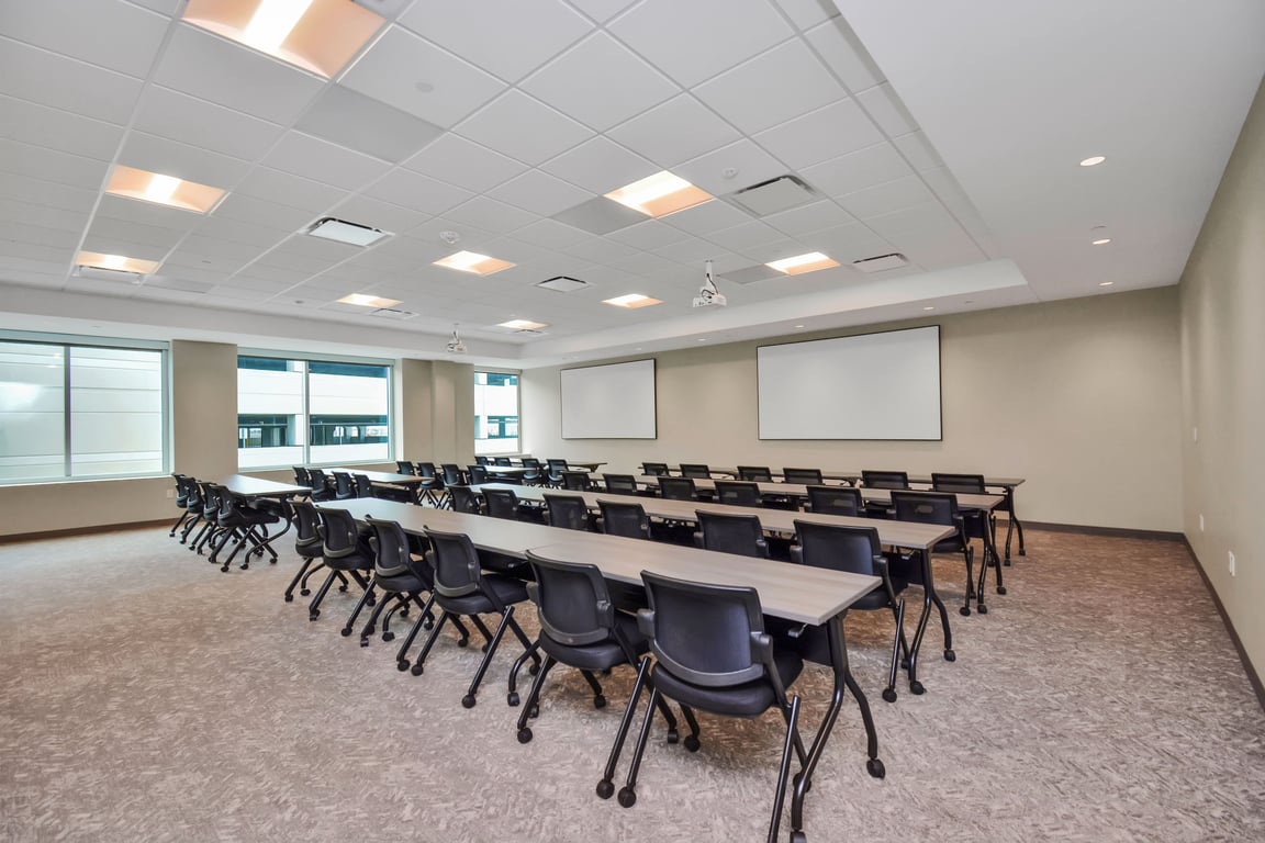 An interior shot of Freedom Training Room