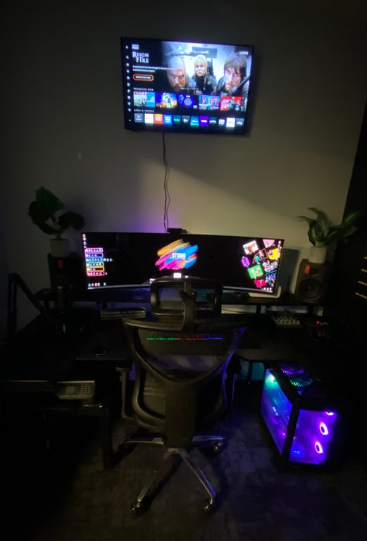 An interior shot of Office / Edit Bay