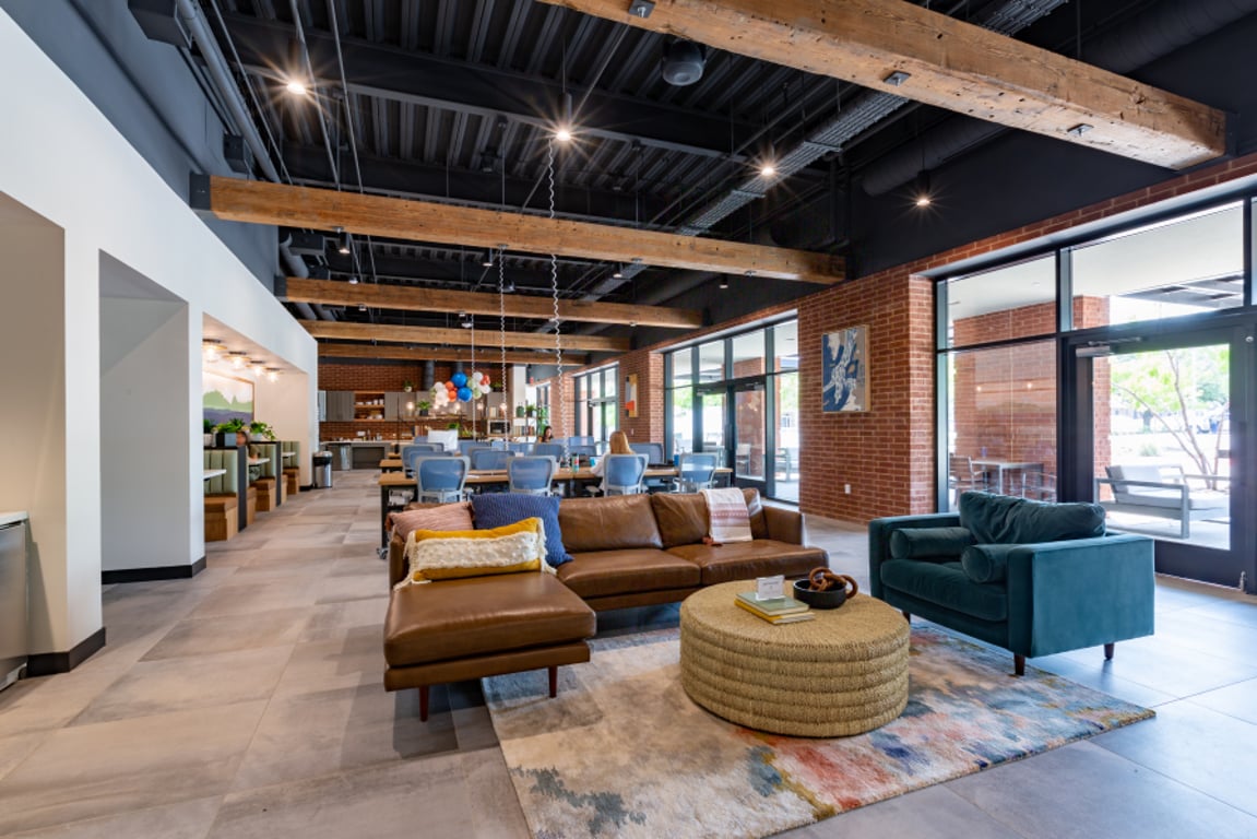 An interior shot of Common Desk - McKinney Square