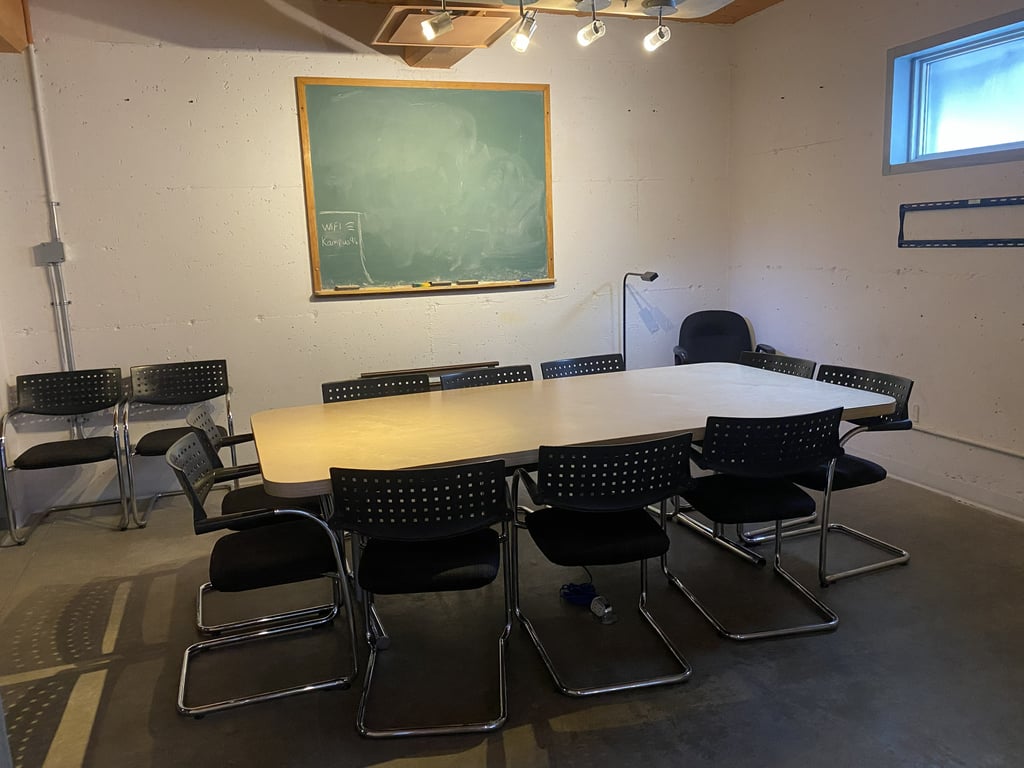 An interior shot of Conference Room Steve Job