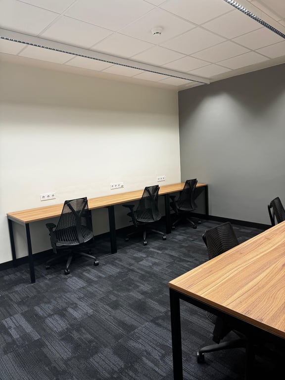 An interior shot of Dedicated Desk