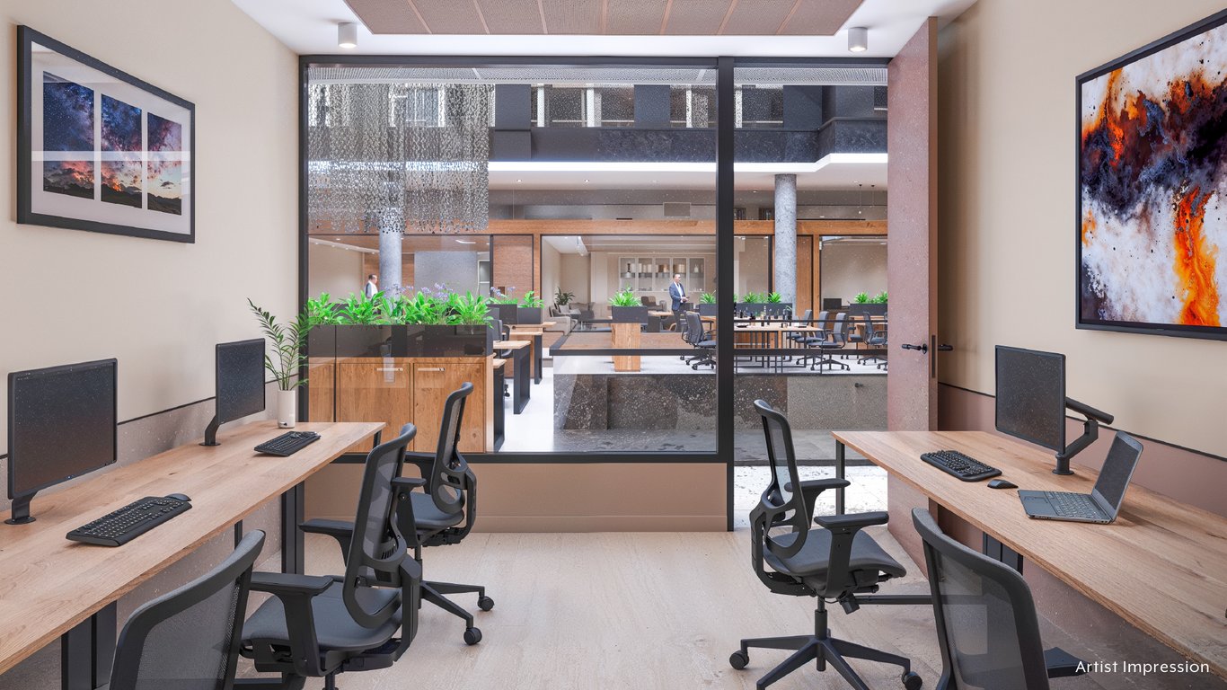 An interior shot of Suite 4