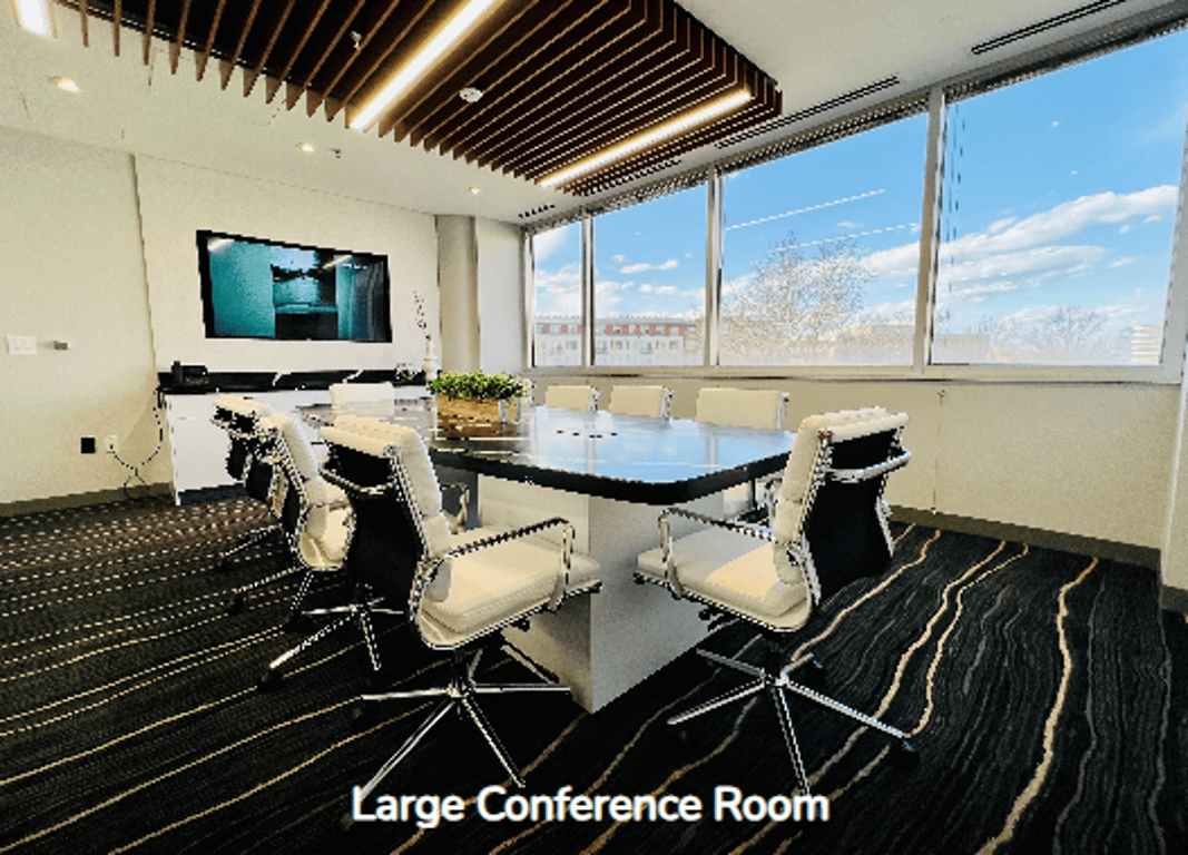 An interior shot of Large Conference Room