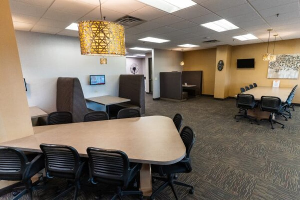 An interior shot of OffiCenters - St. Louis Park