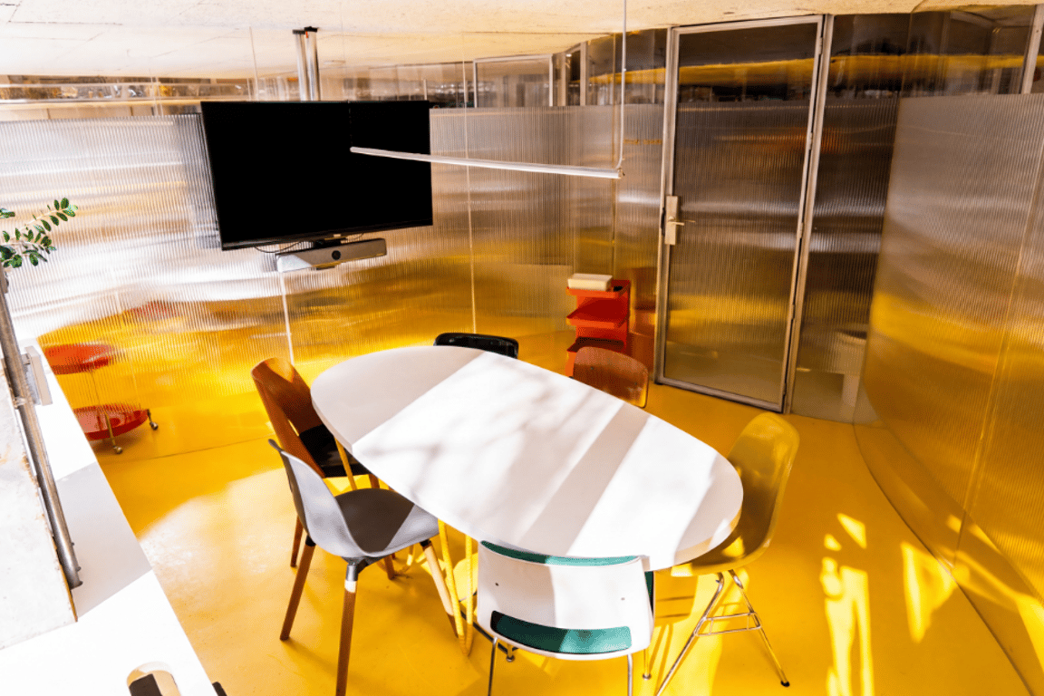 An interior shot of Second Home - Spitalfields - Elinor Ostrom (GF)