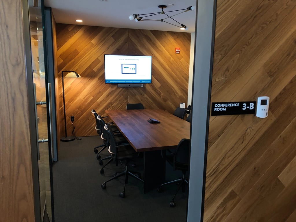 An interior shot of Conference 3-B