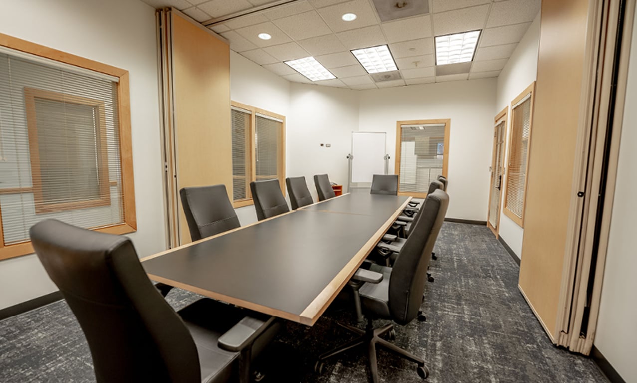 An interior shot of Large Meeting Room