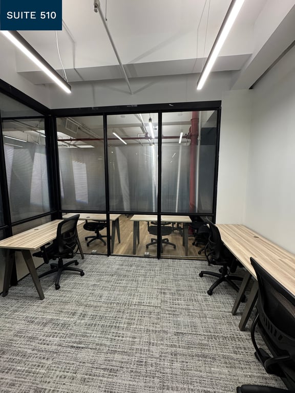 An interior shot of Suite 510
