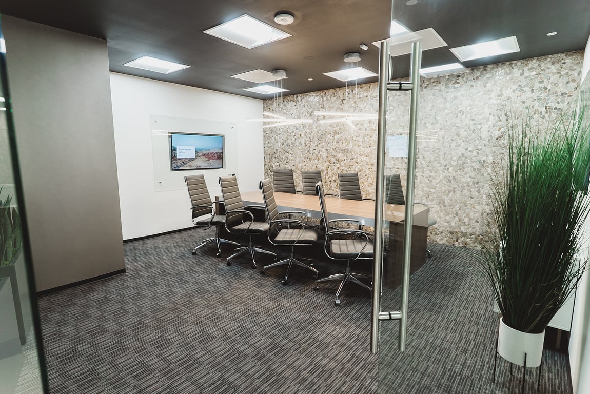 An interior shot of The Fleming Conference Room