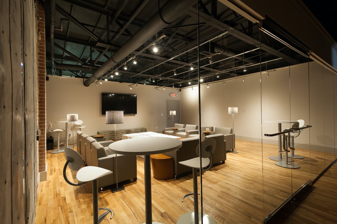 An interior shot of Fishbowl