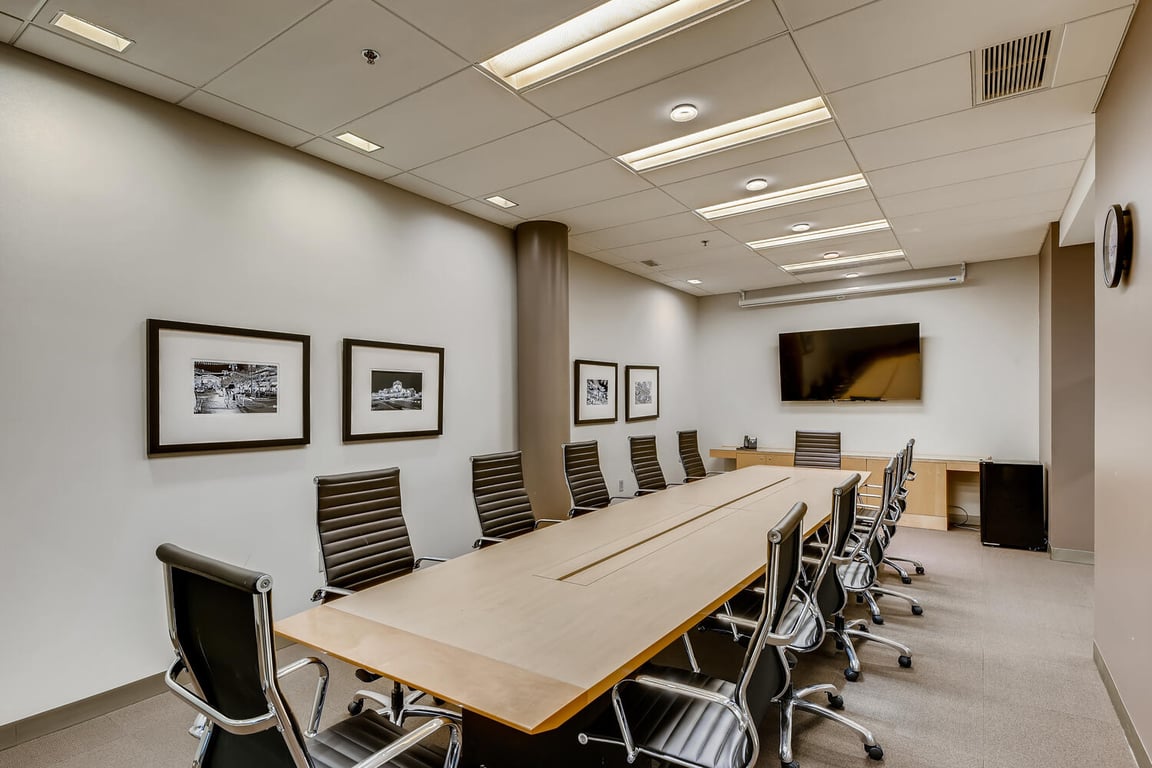 An interior shot of Boardroom