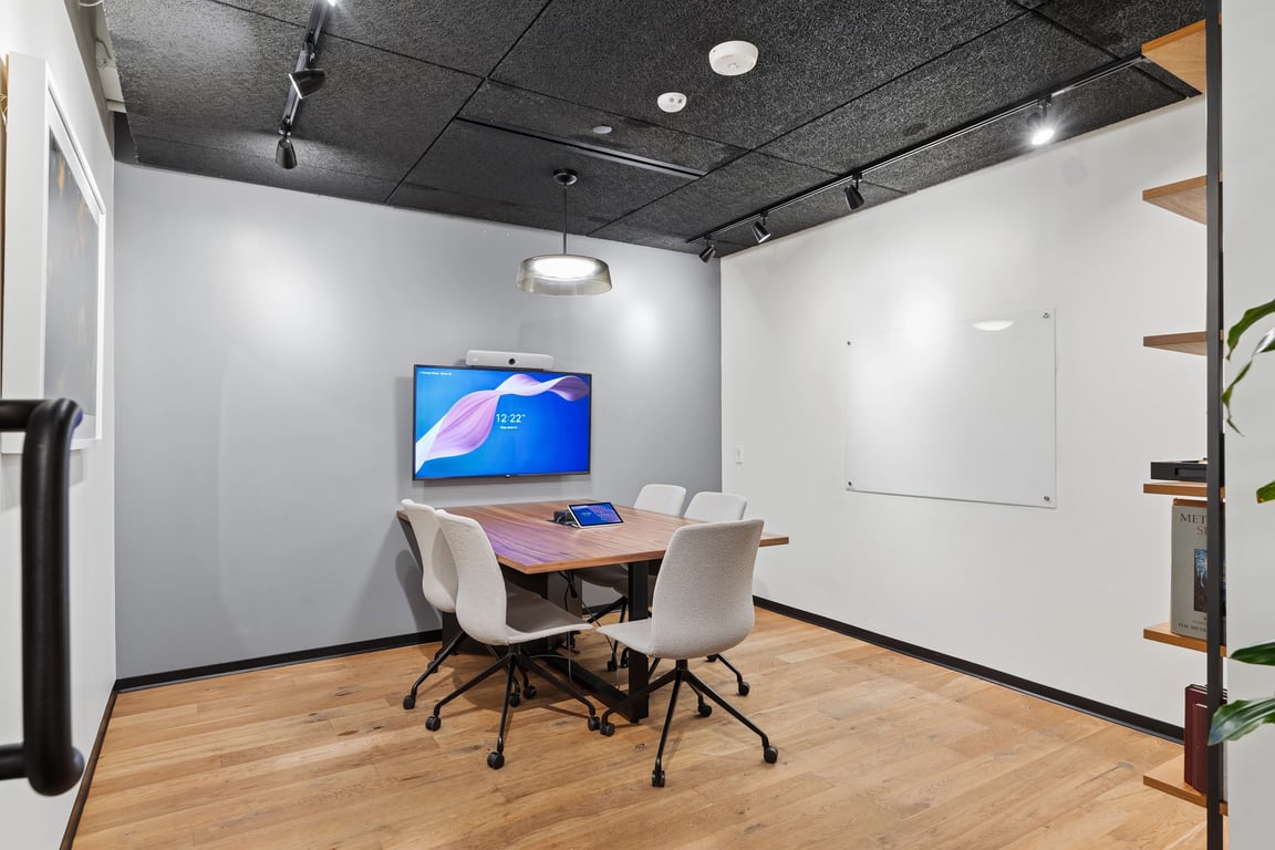 An interior shot of Conf 7-B