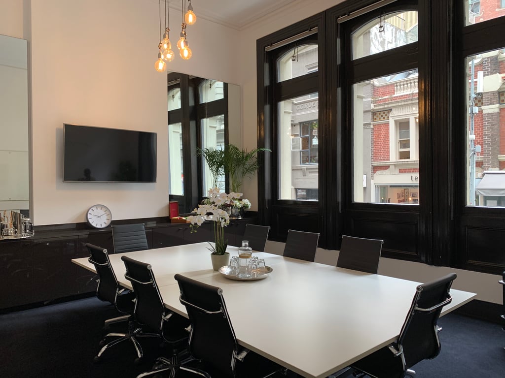 An interior shot of @WORKSPACES - Normanby Chambers