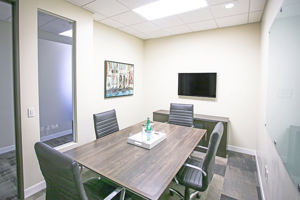 An interior shot of 4 Person Meeting Room - Small