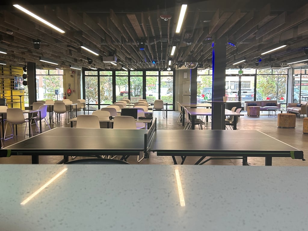 An interior shot of Synchrony - September 2nd & 3rd
