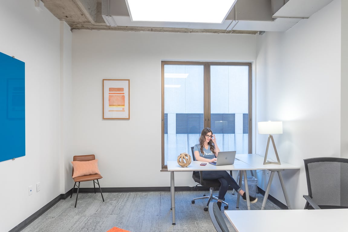 An interior shot of Private Day Office