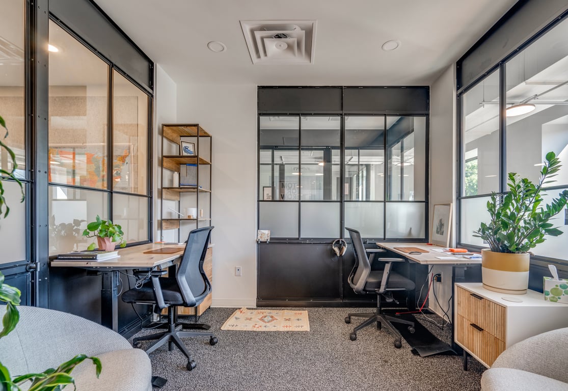 An interior shot of Small Private Office
