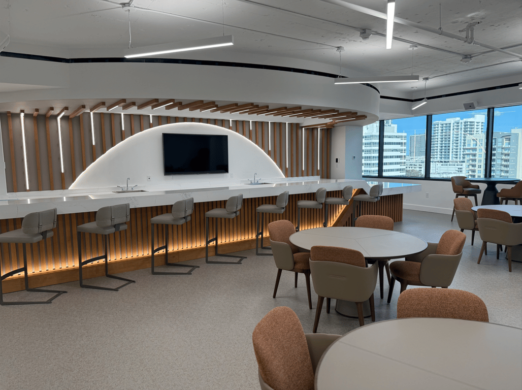 An interior shot of Office Edge Fort Lauderdale