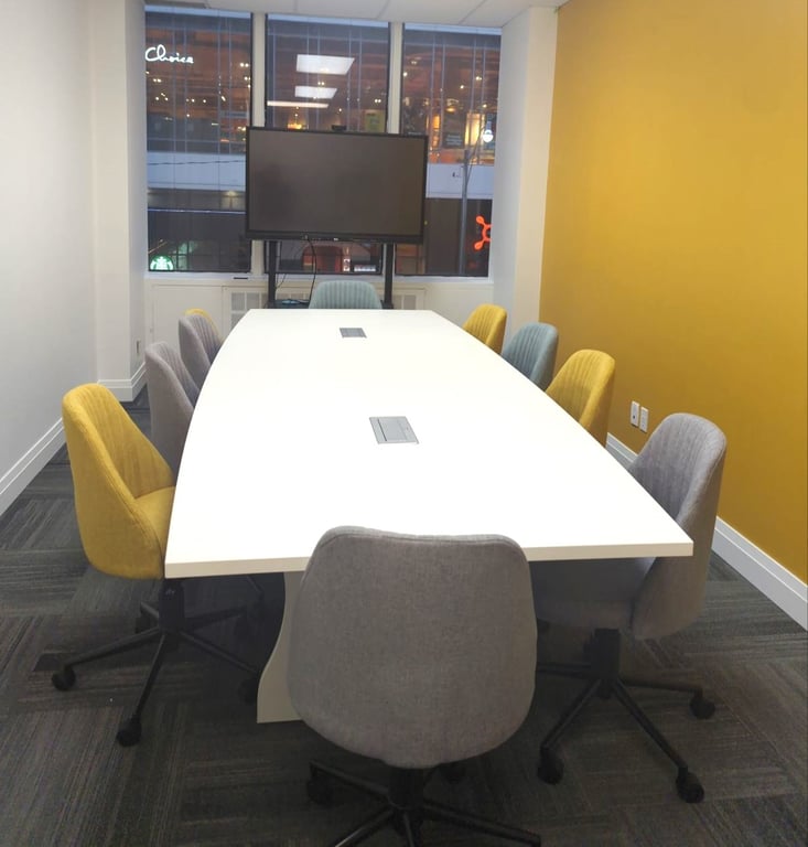 An interior shot of Small Boardroom