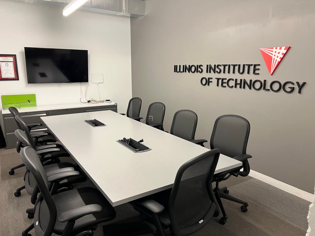 An interior shot of IIT Conference Room