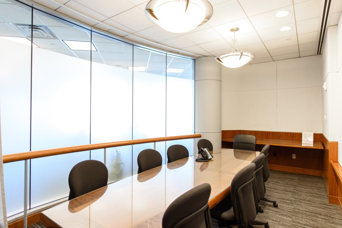 An interior shot of Twin Peak Boardroom