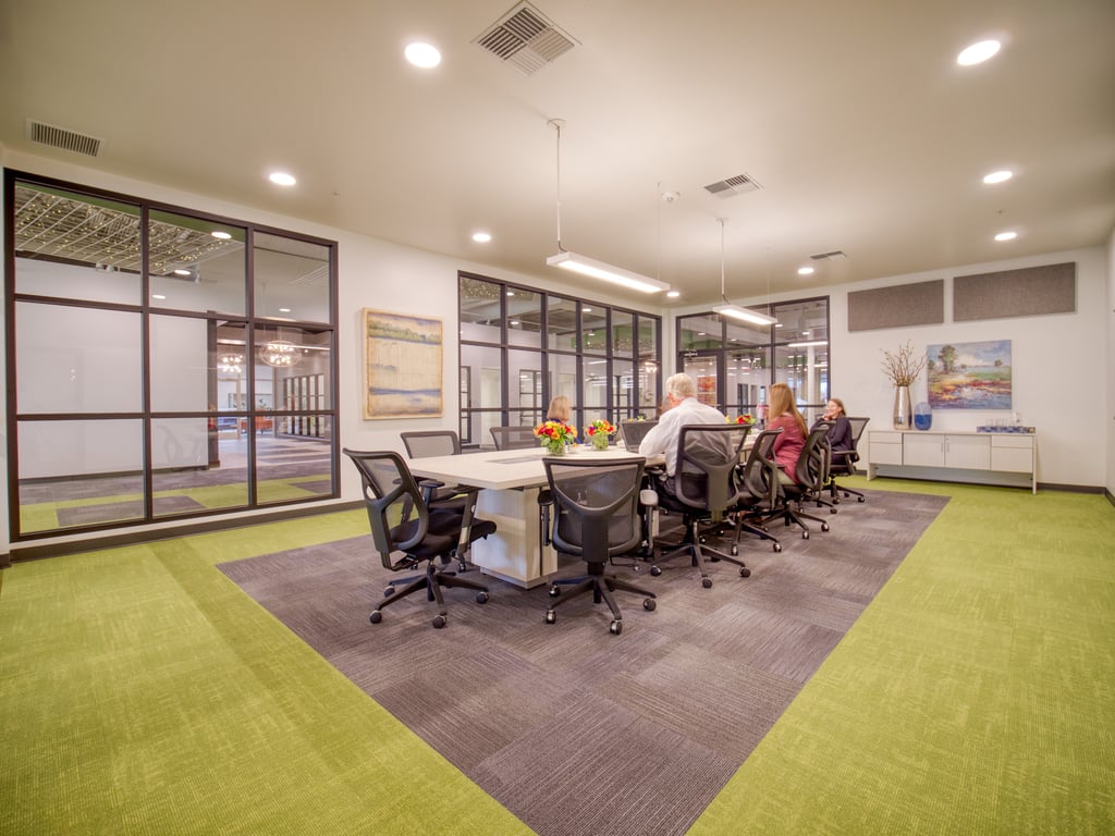 An interior shot of Large Conference Room