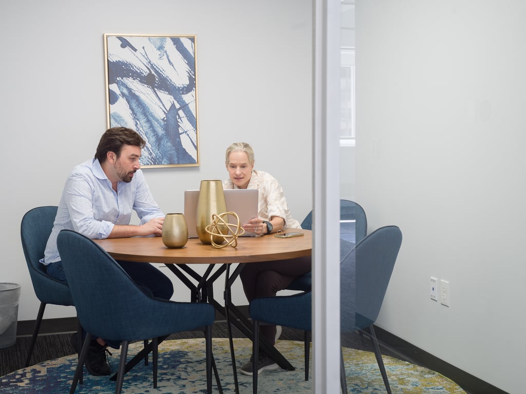 An interior shot of Huddle Room