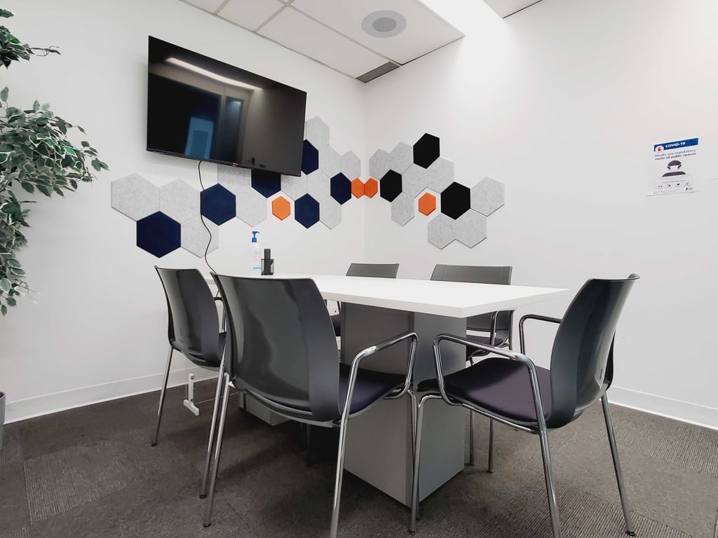 An interior shot of Meeting Room - 5 User