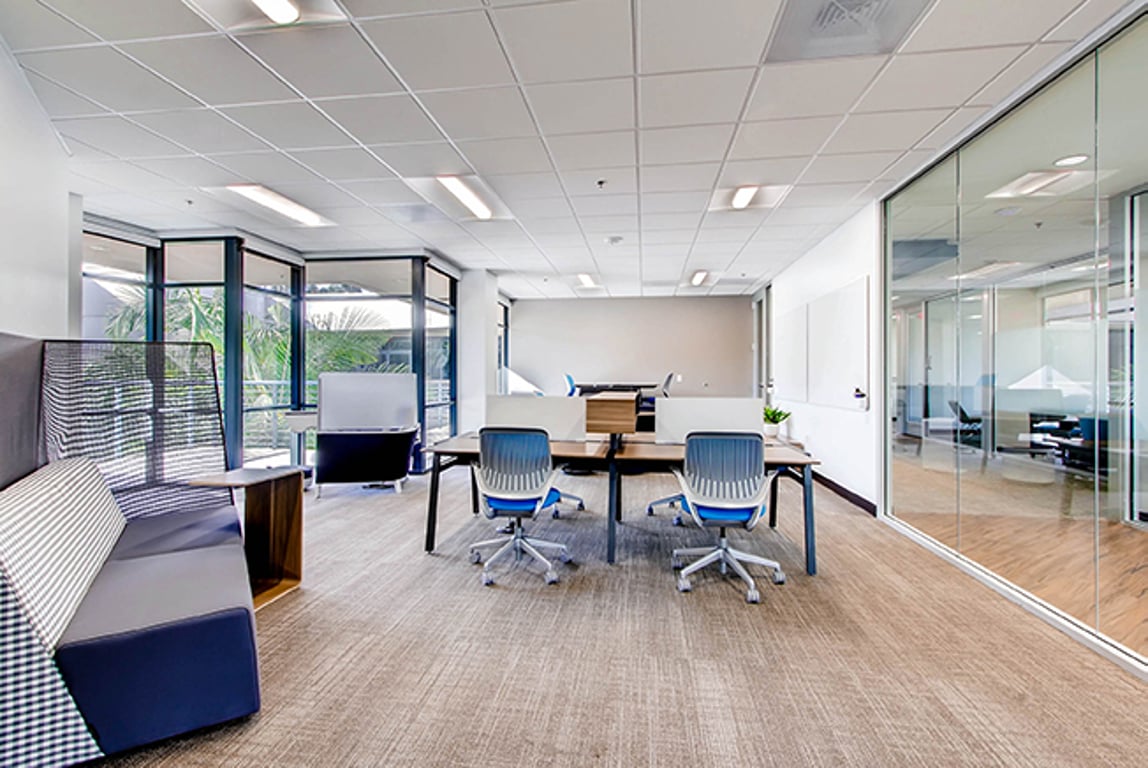 An interior shot of Atria Workspace