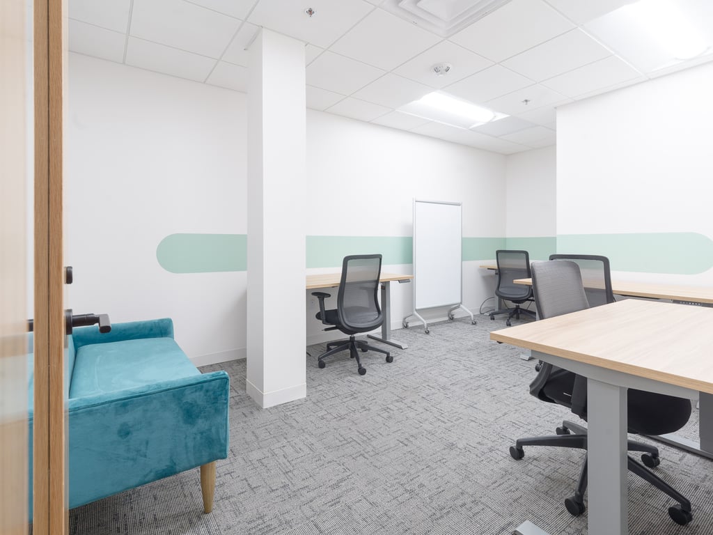 An interior shot of Team Day Office