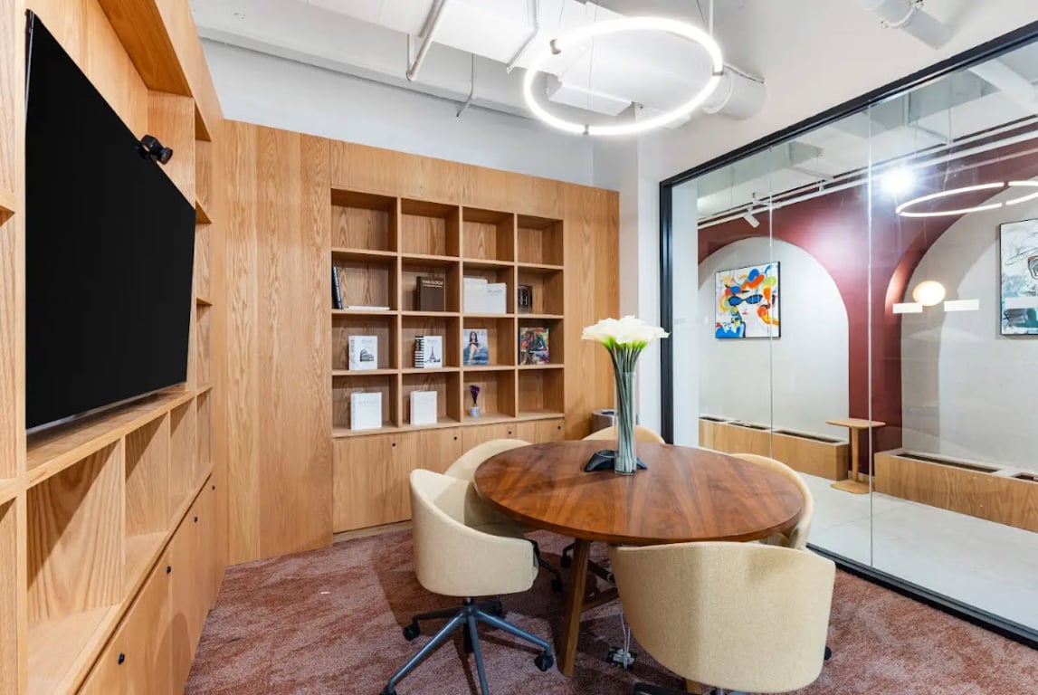 An interior shot of Meeting Room D