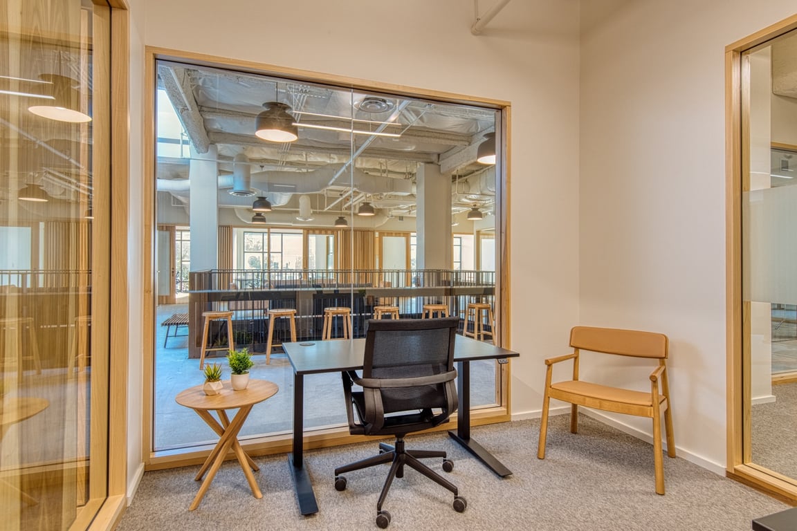 An interior shot of Small Day Office