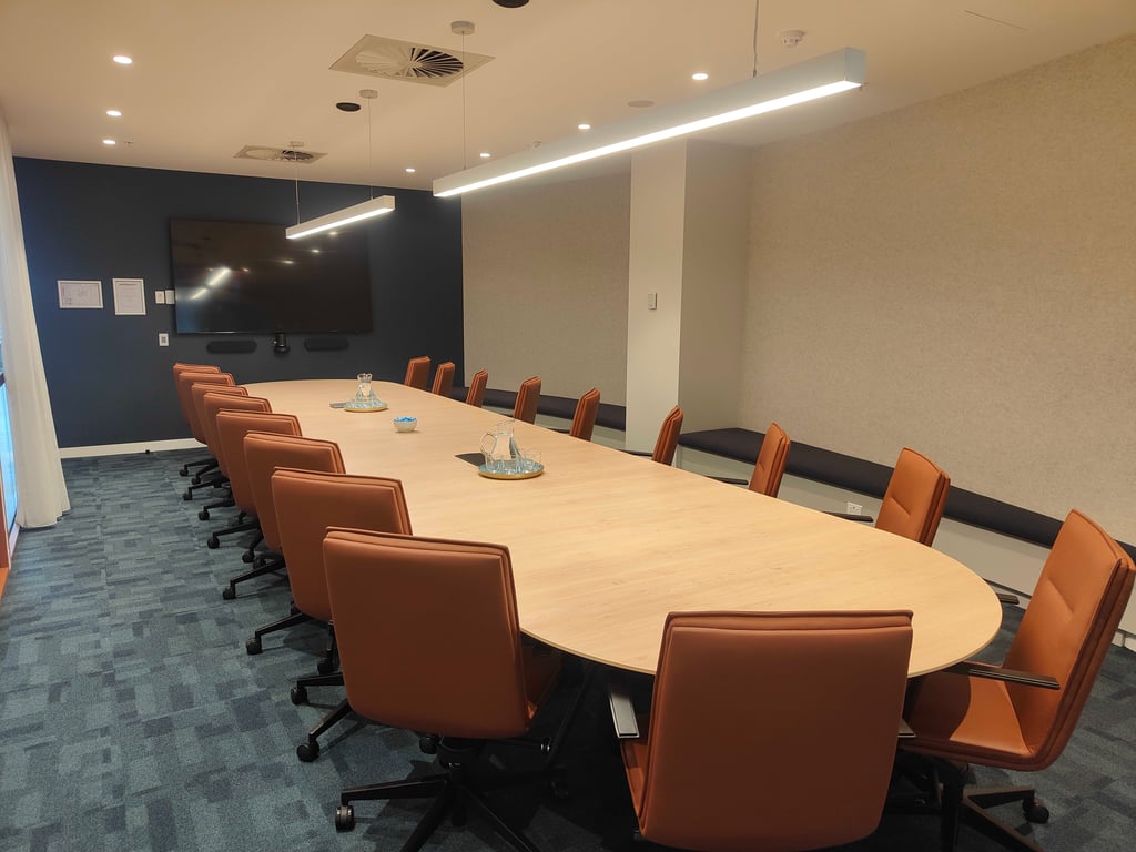 An interior shot of Cunningham